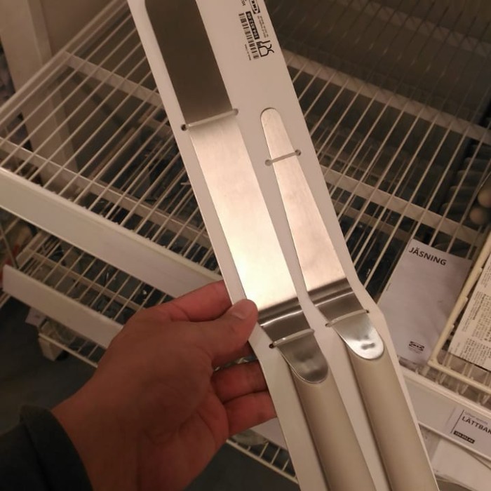 Jual Offset spatula utk hias kue cake perata buttercream krim kue 2pc