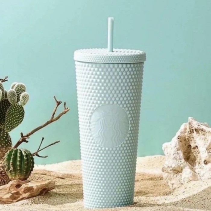Jual Starbucks Tumbler Venti Cold Cup Blink Matte Mint 2021 (Kode A 006