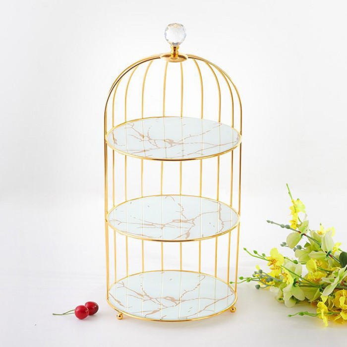 Jual Cake Stand Acrylic Display Berkualitas Free Packaging Kayu Hitam