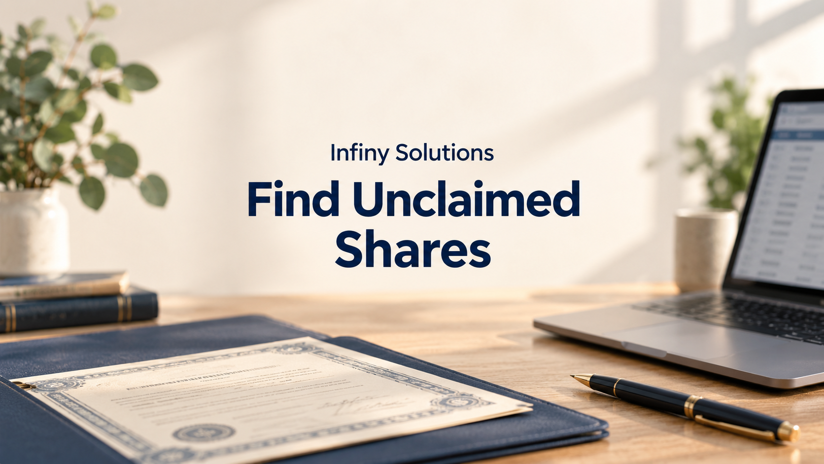 Free Unclaimed Shares Search by Name with Infiny Solutions