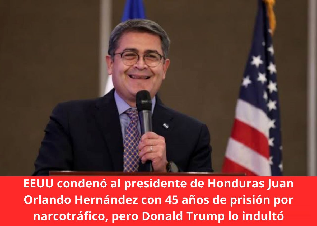 Juan Orlando Hern&aacute;ndez, presidente de Honduras condenado a 45 a&ntilde;os por narco.jpg
