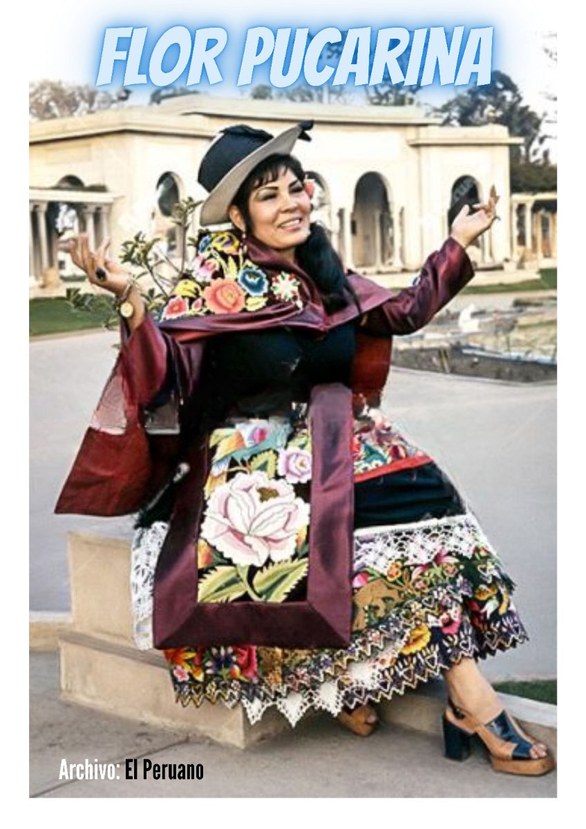 Flor Pucarina sentada posando para El Peruano.jpg