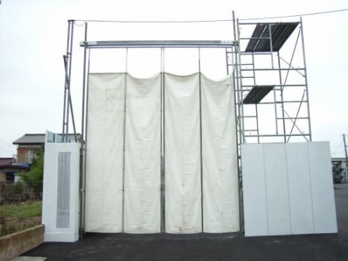 シートゲート柱無しW8100mm・280kg