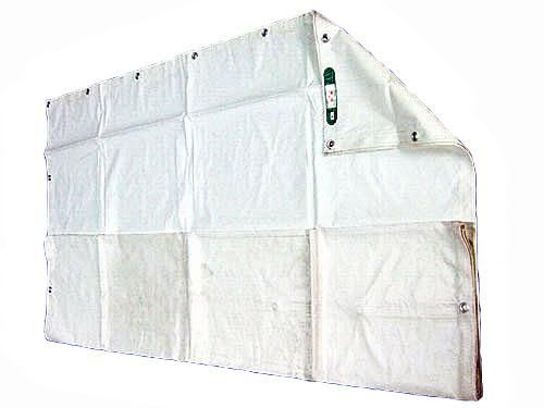 防炎白シート1.8×5.4m・白　{1セット(10枚)}