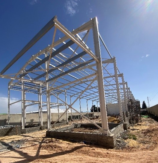 Charpente Métallique à Sfax pour Devplast