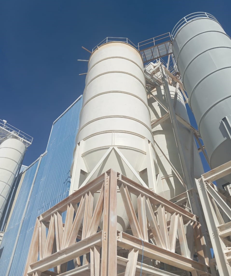 Silo de Stockage Métallique 50T à Gabès | SOFAP