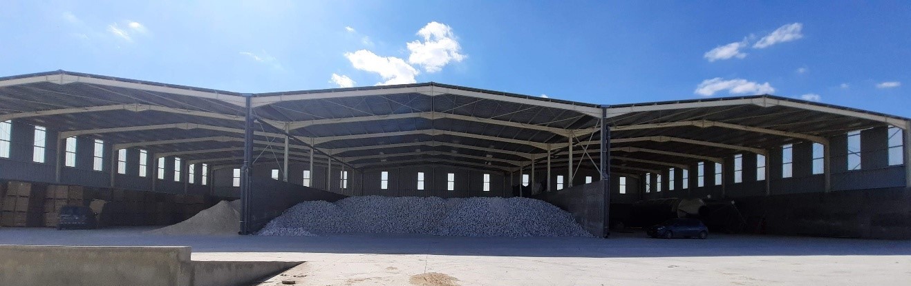 Charpente Métallique 3000 m² sur Voile Béton à Sfax | SOFAP