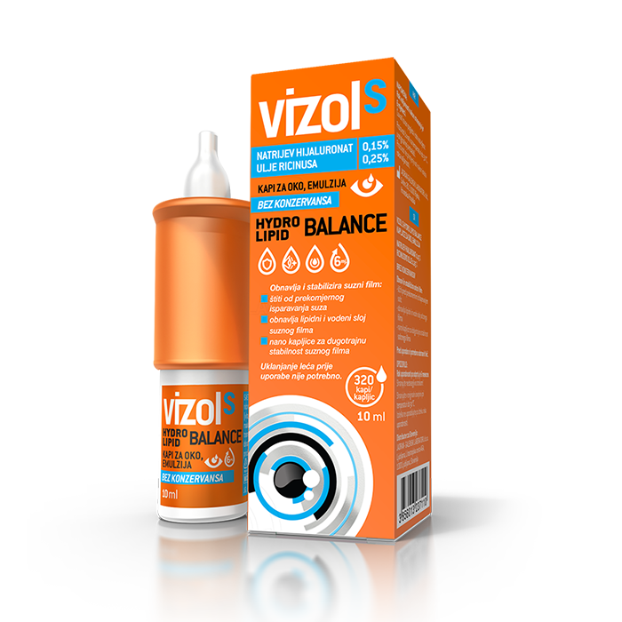Vizol S Hydro Lipid Balance kapi za oči