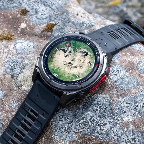 Garmin Fenix 8 Pro — 51 мм MicroLED Sapphire Carbon Gray DLC Titanium Black / Pebble Gray — 7