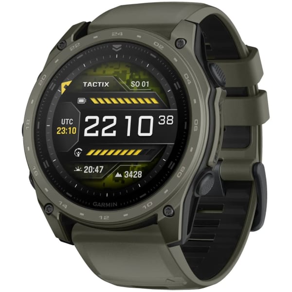 Garmin Tactix 8 — 51 мм AMOLED Cerakote Coating Olive Drab