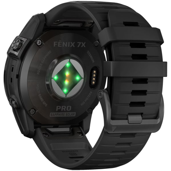 Garmin Fenix 7X Pro Sapphire Solar DLC Titanium Carbon Gray — 6