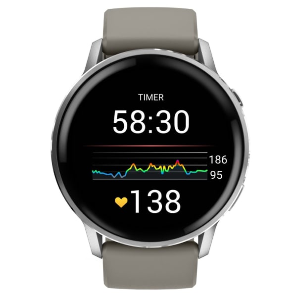 Garmin Venu 4 — 45 мм Silver / Gray — 3
