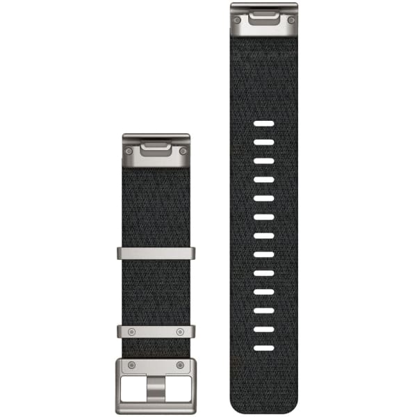 Нейлоновый ремешок Garmin MARQ QuickFit 22 мм Jacquard Black (Черный) — 2
