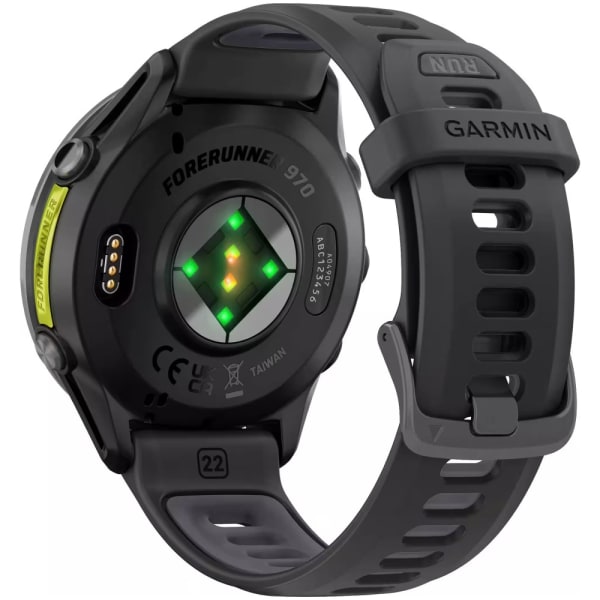 Garmin Forerunner 970 Carbon Grey DLC Titanium Black / Translucent Whitestone — 6