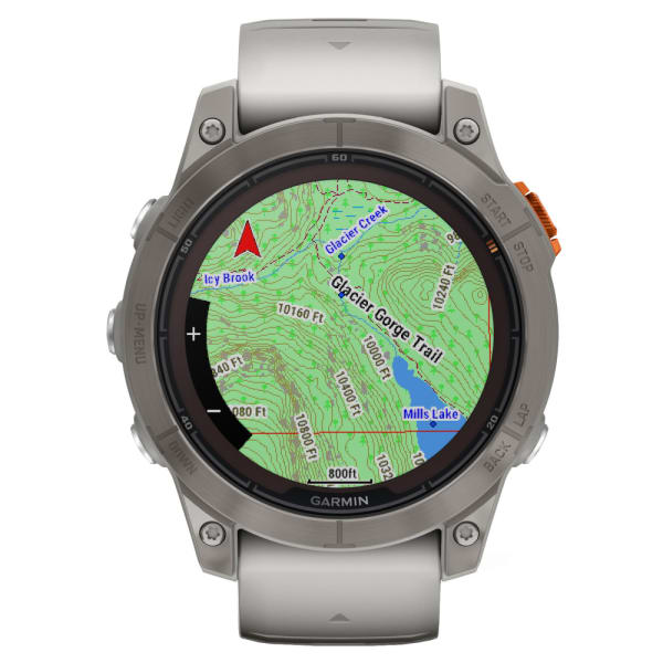 Garmin Fenix 7 Pro Sapphire Solar Titanium Fog Gray — 2