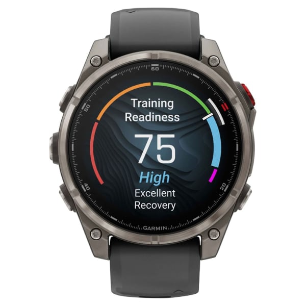 Garmin Fenix 8 Pro — 47 мм AMOLED Sapphire Titanium Graphite / Black — 13
