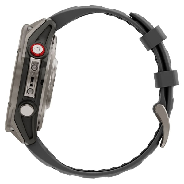 Garmin Fenix 8 Pro — 47 мм AMOLED Sapphire Titanium Graphite / Black — 9