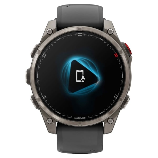 Garmin Fenix 8 Pro — 47 мм AMOLED Sapphire Titanium Graphite / Black — 10
