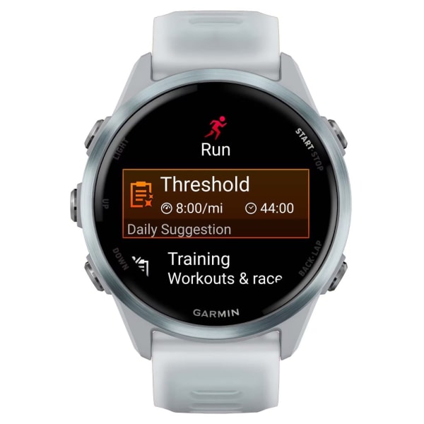 Garmin Forerunner 570 — 42 мм Cloud Blue / Translucent Whitestone — 2