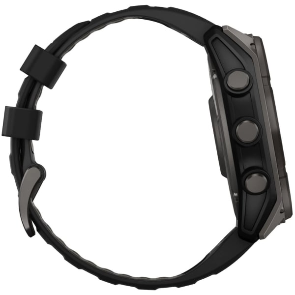 Garmin Fenix 8 — 51 мм Solar Sapphire Carbon Gray DLC Titanium Black / Pebble Gray — 6