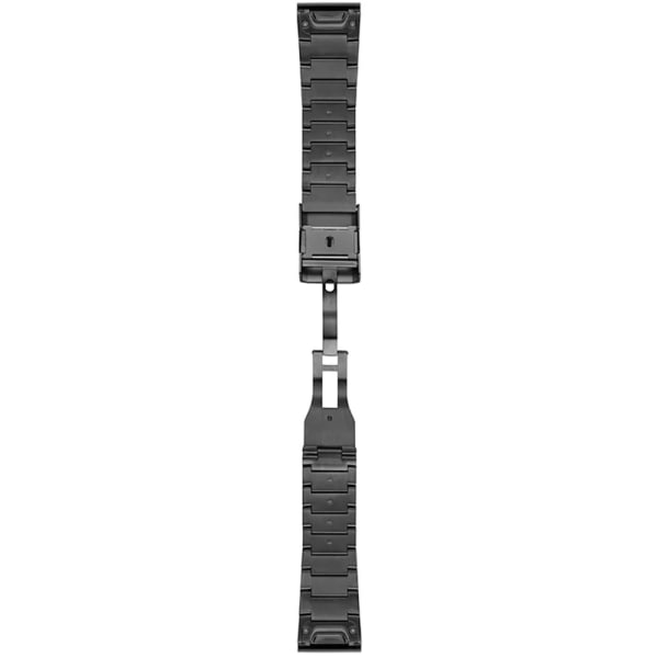 Титановый ремешок Garmin QuickFit 26 мм Carbon Gray DLC Titanium — 2