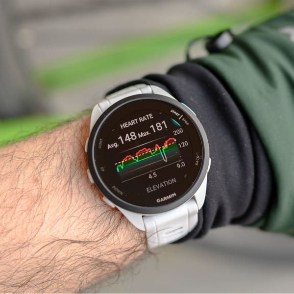 Garmin Forerunner 165 Mist Gray / Whitestone — 9