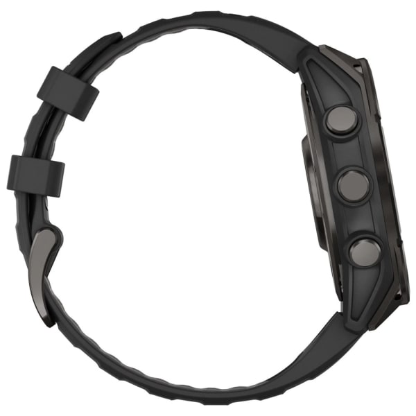 Garmin Fenix 8 — 47 мм AMOLED Sapphire Carbon Gray DLC Titanium Black / Pebble Gray — 6