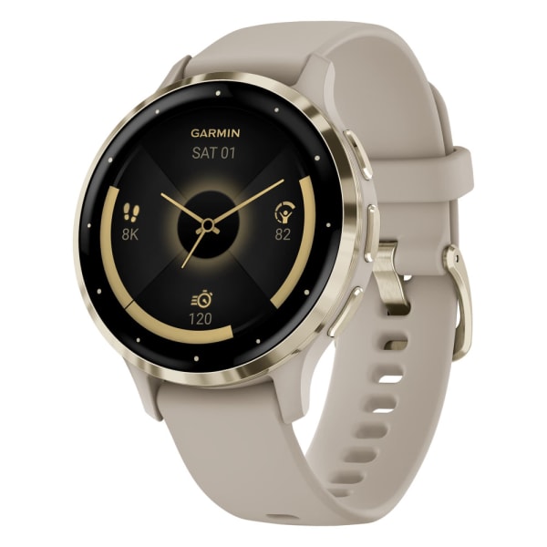 Garmin Venu 3S Soft Gold / French Gray — 2