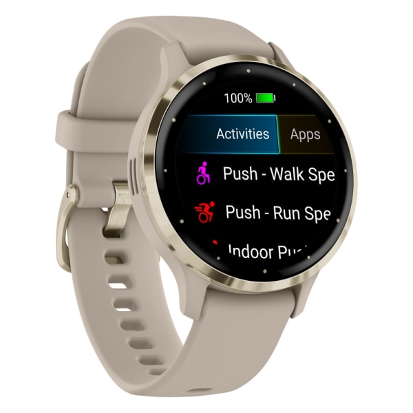 Garmin Venu 3S Soft Gold / French Gray — 5