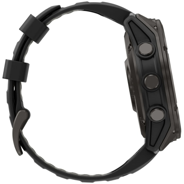 Garmin Fenix 8 Pro — 51 мм AMOLED Sapphire Carbon Gray DLC Titanium Black / Pebble Gray — 7