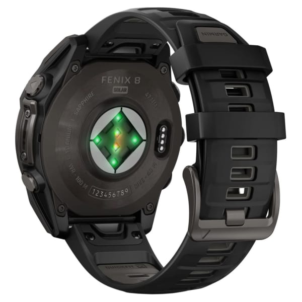 Garmin Fenix 8 — 47 мм Solar Sapphire Carbon Gray DLC Titanium Black / Pebble Gray — 7