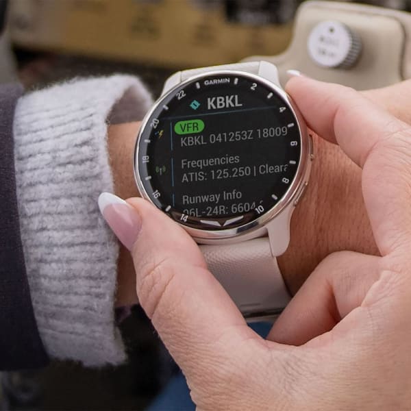 Garmin D2 Air X10 Ivory / White — 8