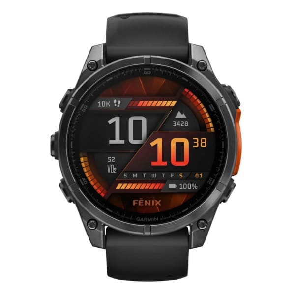 Garmin Fenix 8 — 47 мм AMOLED Slate Gray / Black — 3