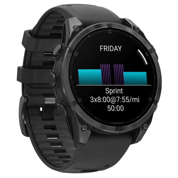 Garmin Fenix 8 — 47 мм AMOLED Slate Gray / Black — 5
