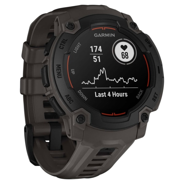 Garmin Instinct E — 45 мм Black / Charcoal — 5