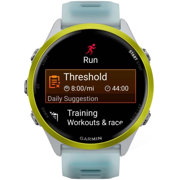 Garmin Forerunner 570 — 47 мм Amp Yellow / Translucent Whitestone / Turquoise — 2