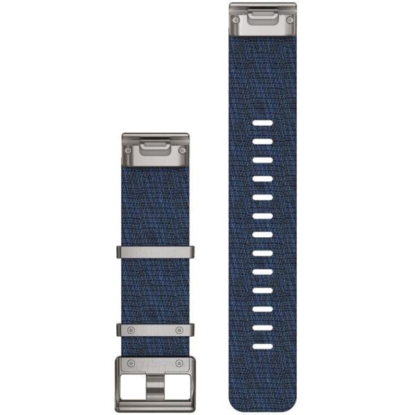 Нейлоновый ремешок Garmin MARQ QuickFit 22 мм Jacquard-weave Indigo (Синий) — 2