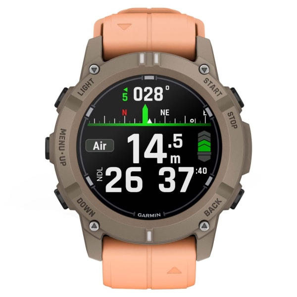 Дайвинг компьютер Garmin Descent G2 Paloma / Shell Pink — 2