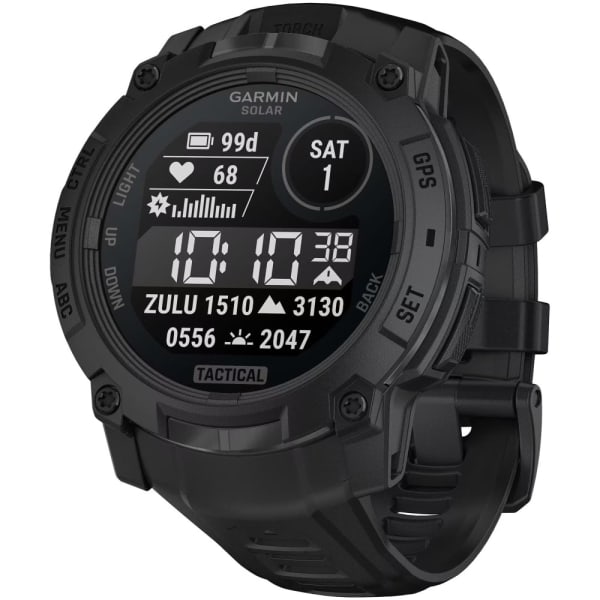 Garmin Instinct 3 — 50 мм Solar Tactical Edition Black