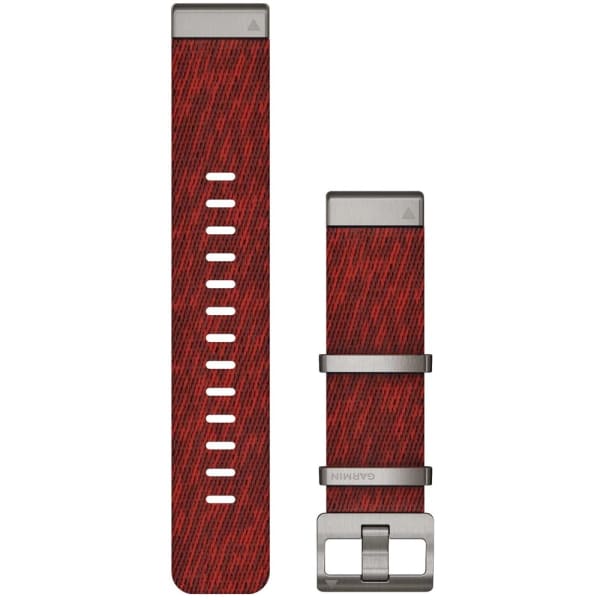 Нейлоновый ремешок Garmin MARQ QuickFit 22 мм Jacquard Red (Красный)