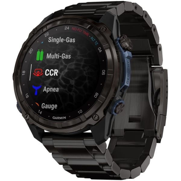 Дайвинг компьютер Garmin Descent Mk3i 51 мм Carbon Gray DLC Titanium / DLC Titanium Band — 2