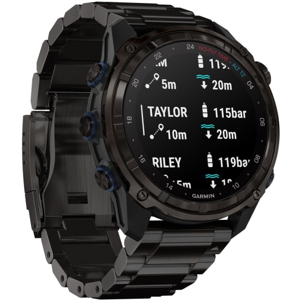 Дайвинг компьютер Garmin Descent Mk3i 51 мм Carbon Gray DLC Titanium / DLC Titanium Band — 5