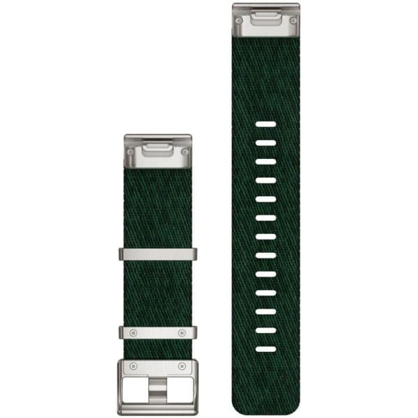Нейлоновый ремешок Garmin MARQ QuickFit 22 мм Jacquard Pine Green (Зеленый) — 2