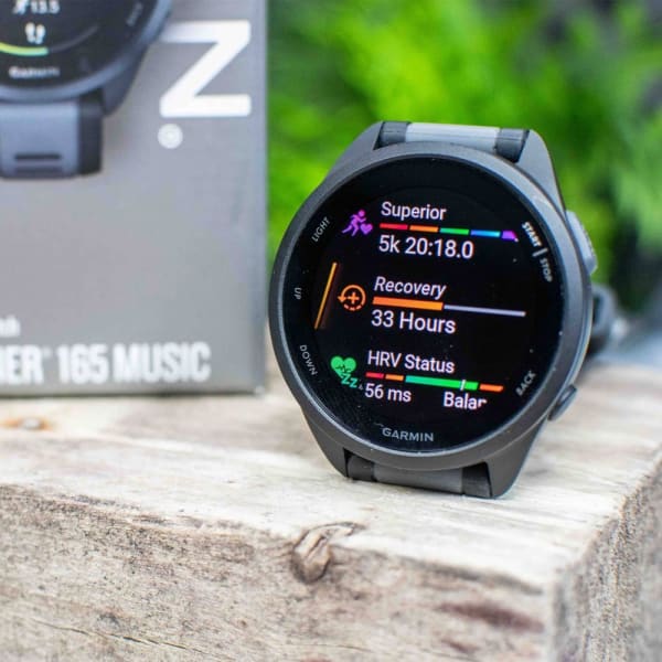 Garmin Forerunner 165 Black / Slate Gray — 9
