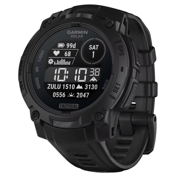 Garmin Instinct 3 — 45 мм Solar Tactical Edition Black
