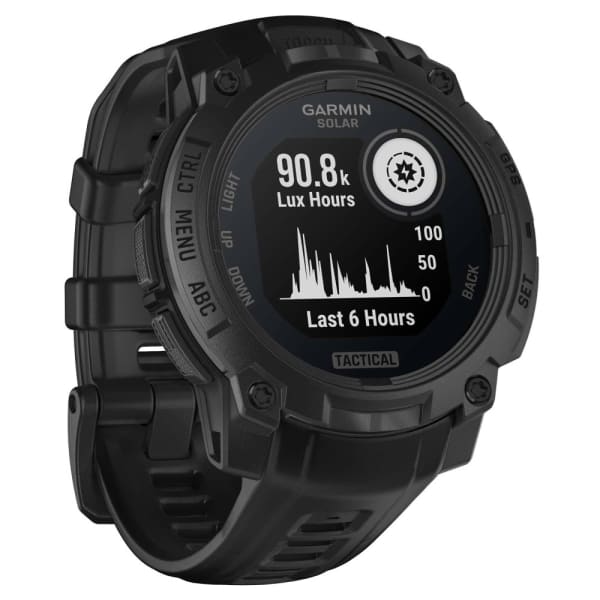 Garmin Instinct 3 — 45 мм Solar Tactical Edition Black — 3