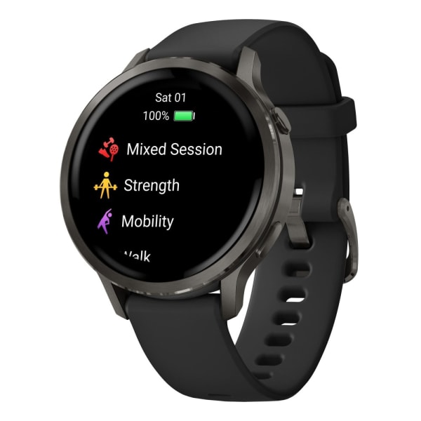 Garmin Venu 4 — 41 мм Slate / Black — 2