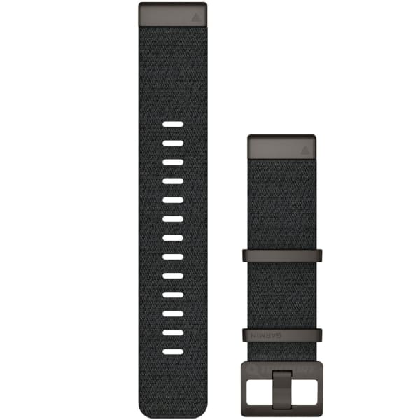 Нейлоновый ремешок Garmin MARQ QuickFit 22 мм Jacquard Heathered Black (Черный)