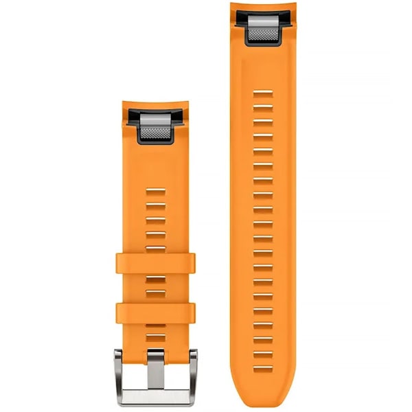 Силиконовый ремешок Garmin QuickFit 22 мм MARQ Gen 2 Spark Orange — 2