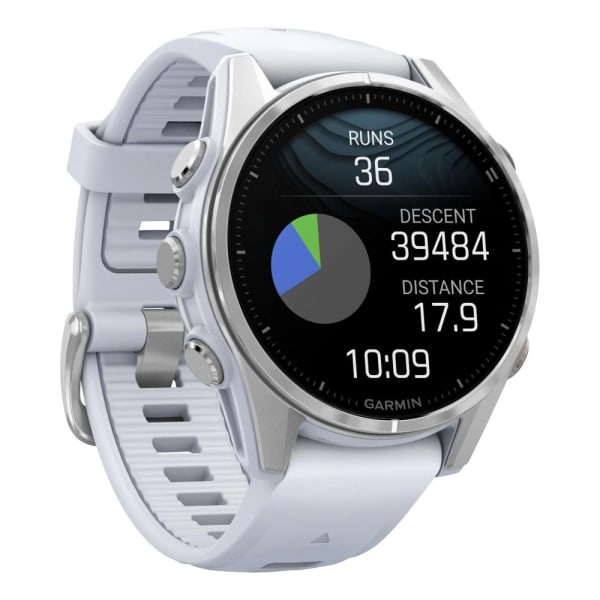 Garmin Fenix 8 — 43 мм AMOLED Silver / Whitestone — 5